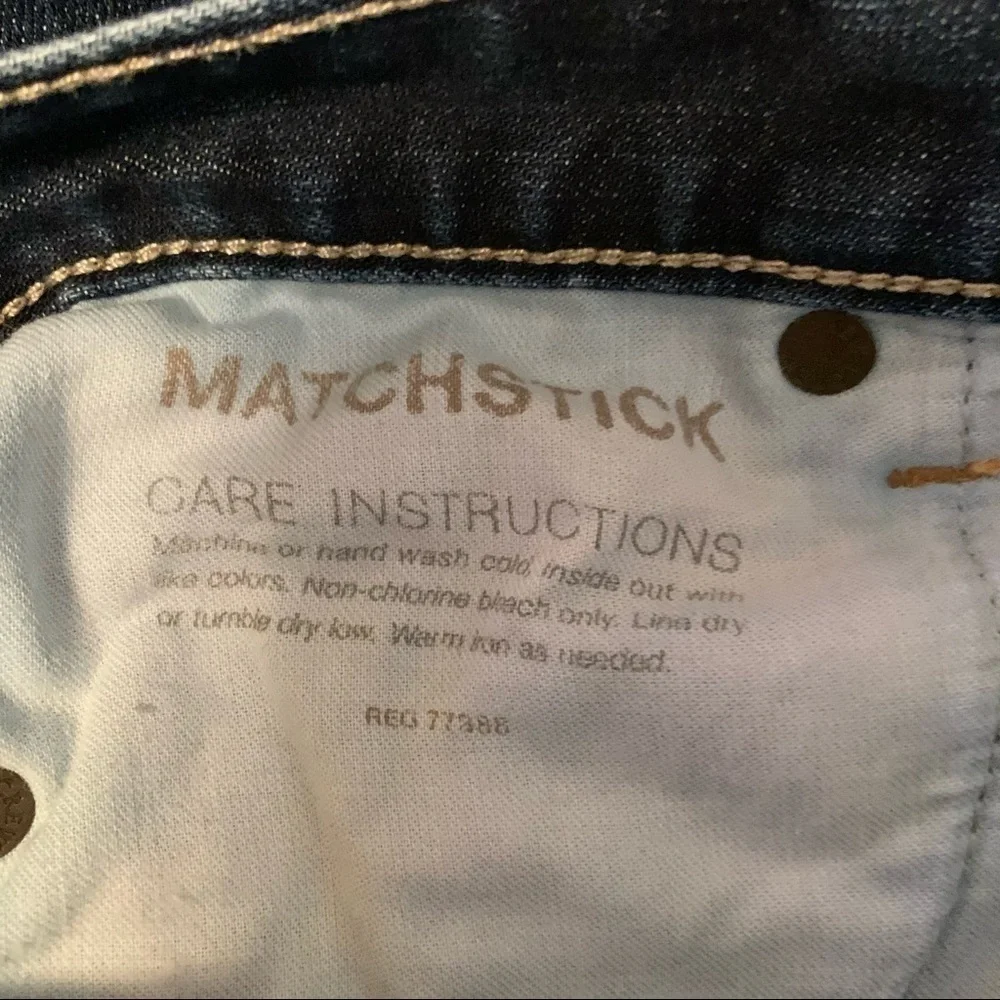 𝅺j Crew Matchstick Jeans Dark Wash 24S